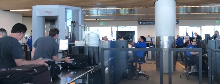 TSA Security Checkpoint is one of San Jose.