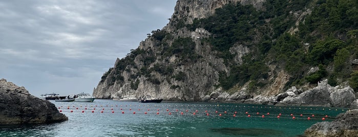 Marina Piccola di Capri is one of Amalfi coast.