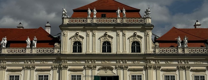 Unteres Belvedere is one of Vienna sights.