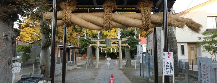 赤城神社 is one of 千葉県の行ってみたい神社.