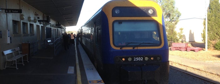 Broken Hill Station is one of Indian Pacific.