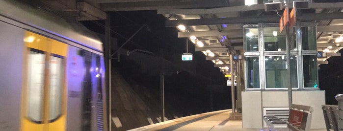 Kirrawee Station is one of Sydney Trains (K to T).