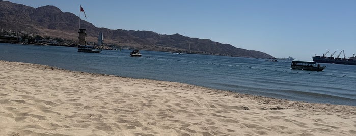 Kempinski Beach is one of Aqaba.