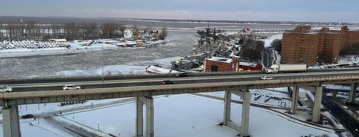 Buffalo Marriott at LECOM HARBORCENTER is one of The 15 Best Places with Scenic Views in Buffalo.