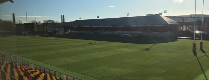 Rodney Parade is one of Home.