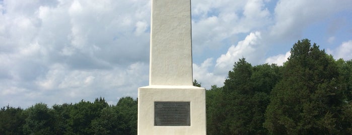 McFadden Farm Artillery Monument is one of Historic/Historical Sights-List 6.