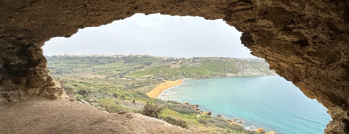 Tal-Mixta Cave is one of Мальта.