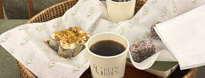 Green grden is one of Coffee Spots ☕️🍰.