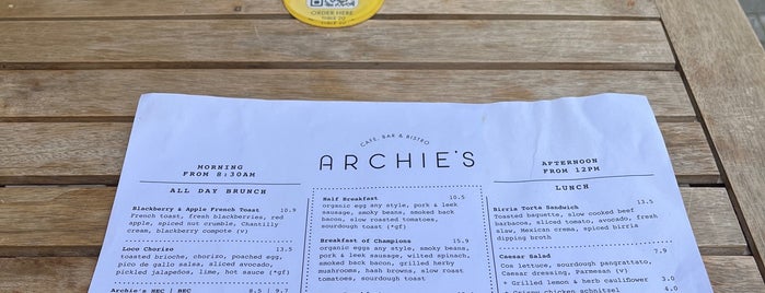 Archie's is one of London.
