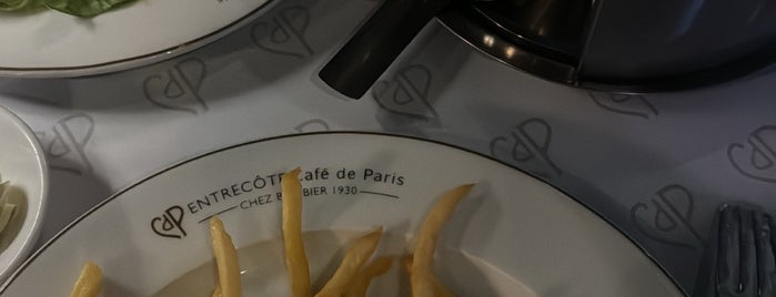 Entrecôte Café de Paris is one of Restaurant.