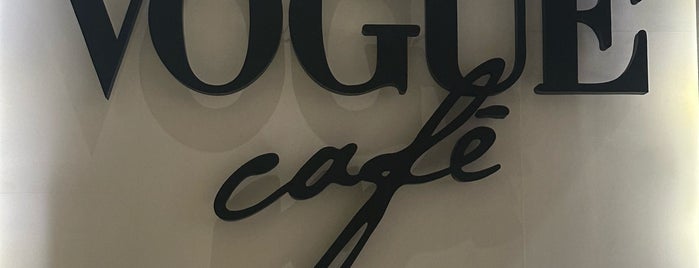 Vogue Cafe is one of Riyadh.