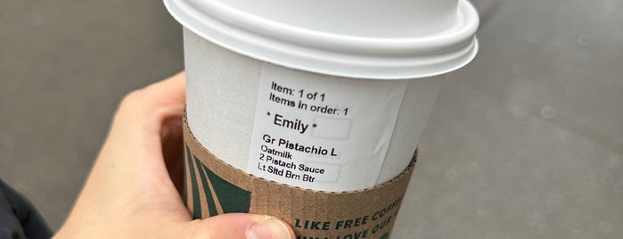 Starbucks is one of Lijst?.
