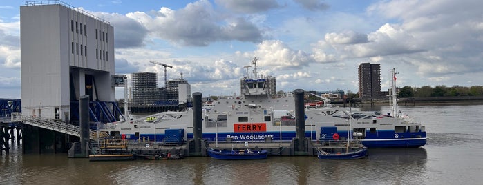 Woolwich Ferry is one of London.