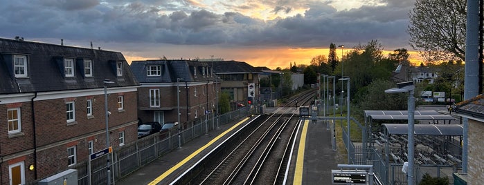 Hampton Railway Station (HMP) is one of Stations - NR London used.