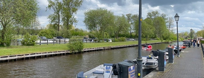 Giethoorn is one of HollandA.