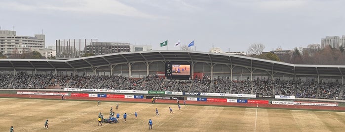 Kashiwanoha Park Stadium is one of サッカースタジアム.