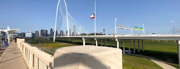 Margaret Hunt Hill Bridge is one of Dallas TX Attractions around Lynn Dental Care.