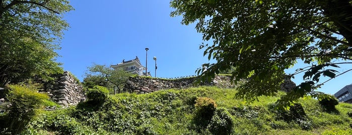 Hamamatsu Castle is one of 「どうする家康」ゆかりのスポット.