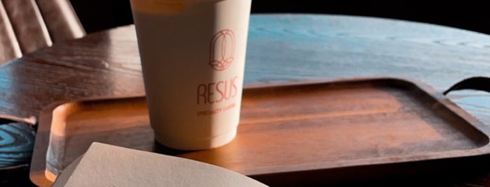 RESUS CAFE is one of Riyadh cafes ☕️.