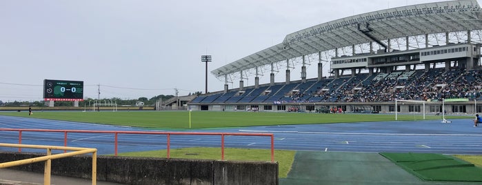K's denki Stadium Mito is one of football.