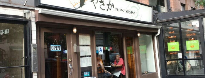Sushi Yasaka is one of NYC Food Favorites.