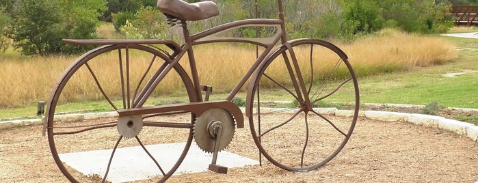 Sculpture Garden at the Cedar Park Recreation Center is one of List of Attractions in Cedar Park, TX.