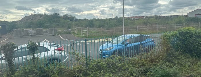 Port Talbot Parkway Railway Station (PTA) is one of Summer in London/été à Londres.