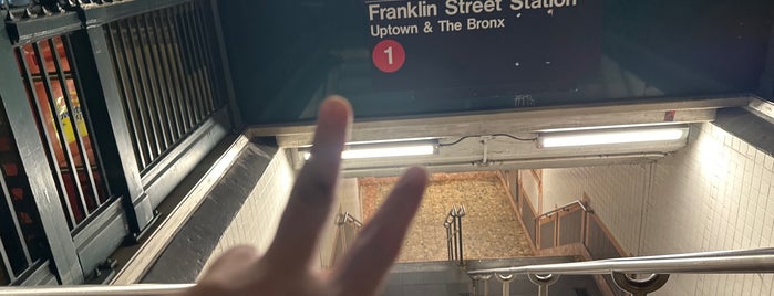 MTA Subway - Franklin St (1) is one of Favorite Tips IV.