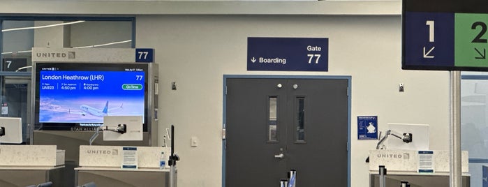 Gate 77 is one of LAX: To/From.
