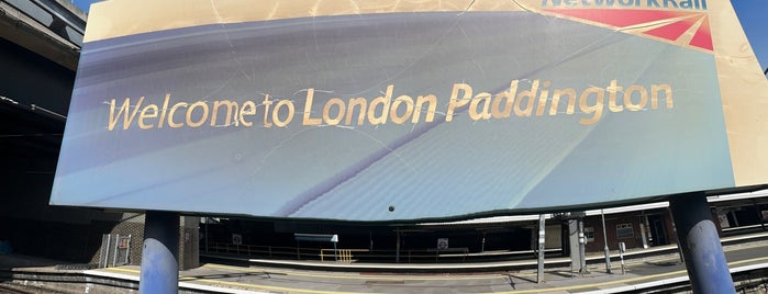 Platform 9 is one of Paddington.