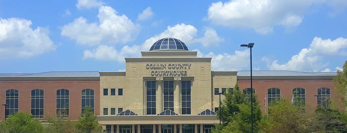 Collin County Courthouse is one of McKinney TX Neighborhood Places.