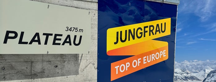Jungfraujoch is one of Interlaken.