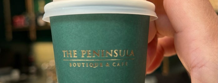 The Peninsula Boutique & Café is one of London Coffee Shops & Bakery's 🇬🇧.