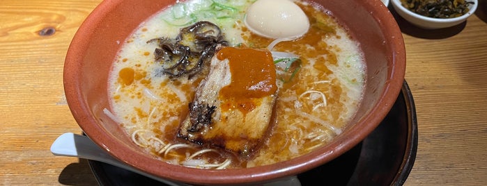 麺龍 炎の杜 is one of ラーメン.