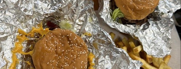 Five Guys is one of to try.