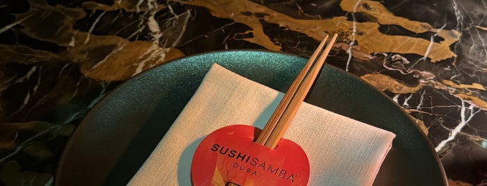 SUSHISAMBA is one of Fancy restaurant (Dubai).