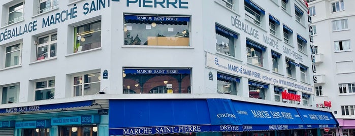 Marché Saint-Pierre is one of Paris, France.