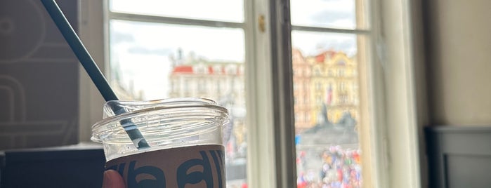 Starbucks is one of Prague.