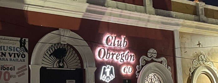 Club Obregon is one of Bars HMO.
