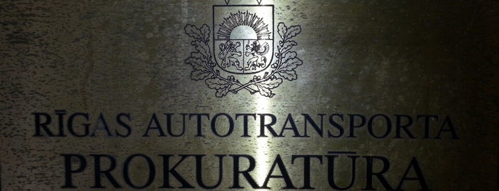Rīgas Autotransporta Prokuratūra is one of Prokuratūras.