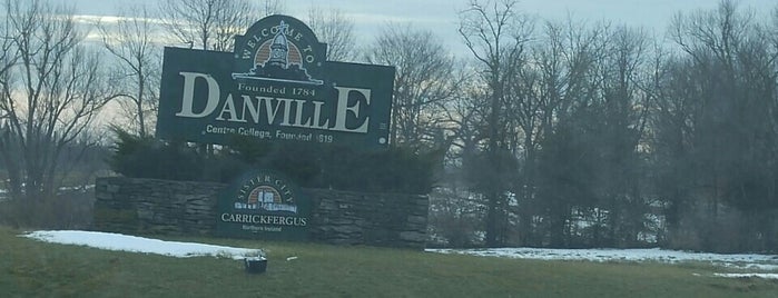 Danville, Ky is one of KY Bourbon Trail.