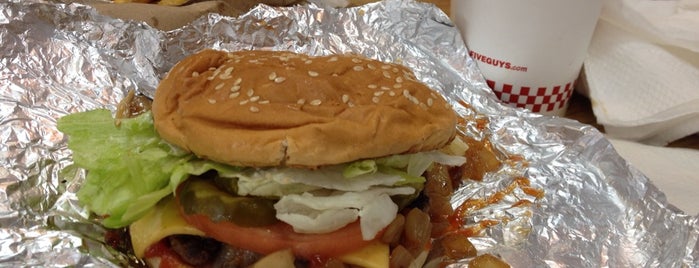 Five Guys is one of Boston.