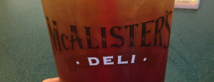 McAlister's Deli is one of Restaurants & Fast Foods I Visited.