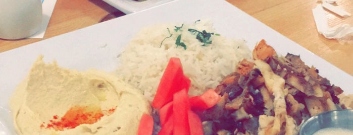 Sunnin Lebanese Cuisine is one of #hamsaladonrye (SM to SB).