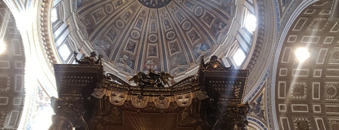 Basilica di San Pietro in Vaticano is one of Posti che sono piaciuti a Zigêl.