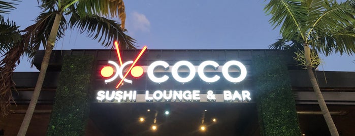 Coco Sushi Bar & Lounge is one of Our List.
