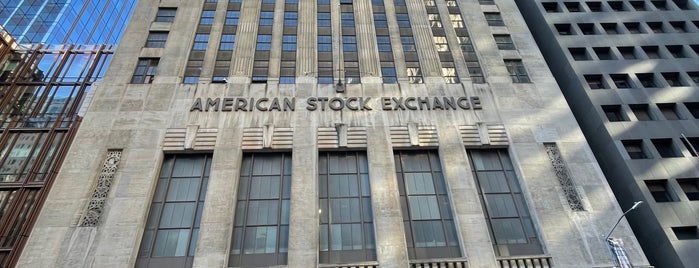 American Stock Exchange is one of landmarks.