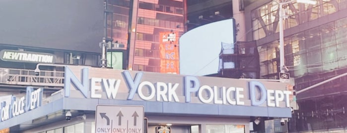NYPD Times Square Precinct is one of PD Locations.
