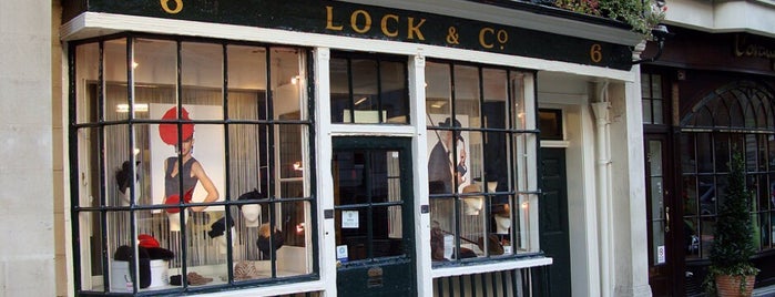 Lock & Co. Hatters is one of Tempat yang Disukai B.