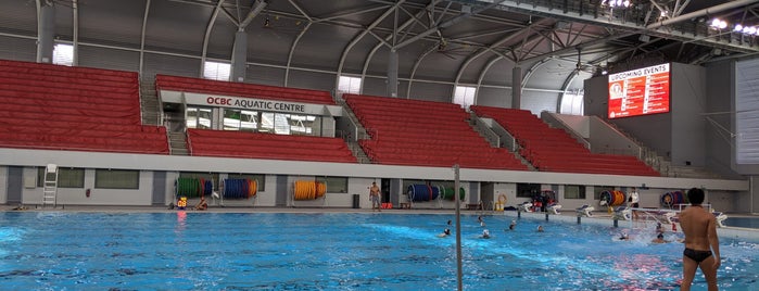 OCBC Aquatic Centre is one of Singapur #2 🌴.